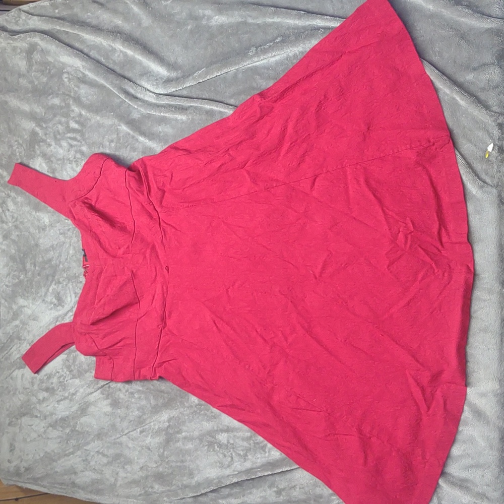 Torrid size 24 red skater dress